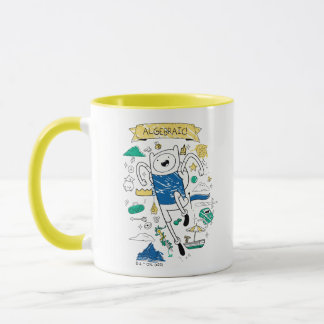 Adventure-tijd | "Algebraic" Finn Sketch Mok
