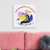 Adventure-tijd | BMO Group Graphic Canvas Afdruk (Insitu (Woonkamer))