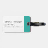 Adventure-tijd | BMO-patroon Bagagelabel (Achterkant horizontaal)