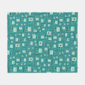 Adventure-tijd | BMO-patroon Fleece Deken (Voorkant (Horizontaal))