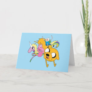 Adventure-tijd   Dame, Bubblegum, Finn & Jake Kaart