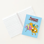 Adventure-tijd | Dame, Bubblegum, Finn & Jake Notitieboek (Binnen)