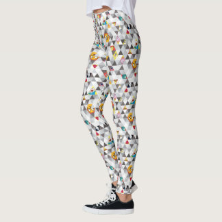 Adventure-tijd | Driehoekig tekenpatroon Leggings