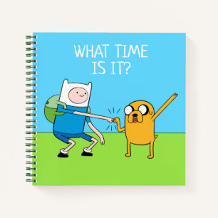Adventure-tijd Finn & Jake Fist Bump Notitieboek