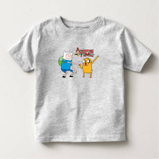 Adventure-tijd | Finn & Jake Fist Bump T-Shirt