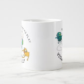 Adventure-tijd | Finn & Jake Play with BMO Extra Grote Beker (Voorkant)