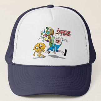 Adventure-tijd | Finn's rugzak, avontuurlijk tandw Trucker Pet