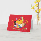 Adventure-tijd | Grafisch grote Jake-groep Kaart (Gele Bloem)