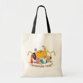Adventure-tijd | Grafisch grote Jake-groep Tote Bag (Voorkant)