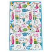 Adventure-tijd | Het Patroon van de Vraag van het  Medium Cadeauzakje (Voorkant)