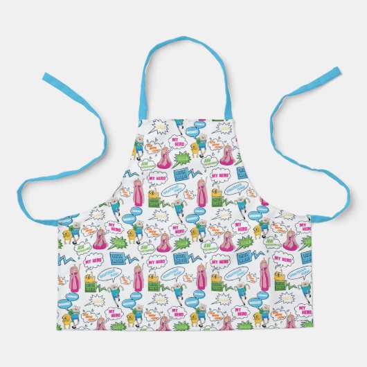 Adventure-tijd | Het Patroon van de Vraag van het  Schort (Voorkant)