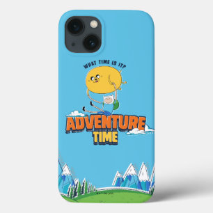 Adventure-tijd   Jake met Finn drijft iPhone 13 Hoesje