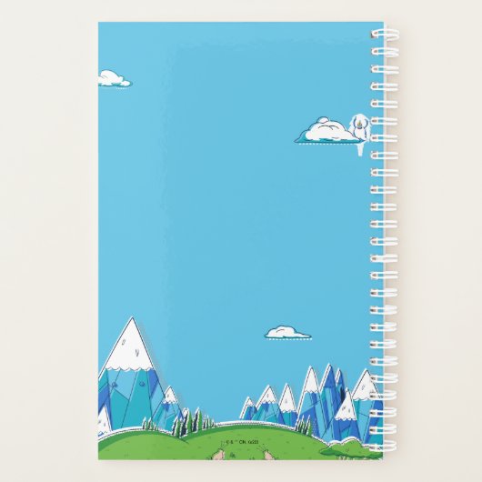 Adventure-tijd | Jake met Finn drijft Planner (Achterkant)