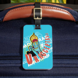Adventure-tijd   Lemon Grab "ONAANVAARDBAAR" Bagagelabel