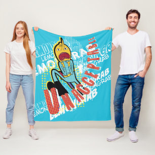 Adventure-tijd   Lemon Grab "ONAANVAARDBAAR" Fleece Deken