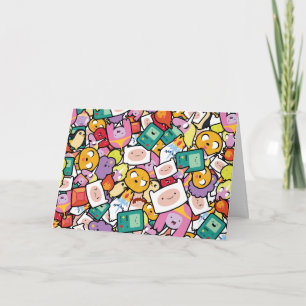 Adventure-tijd   Tekentospatroon Kaart