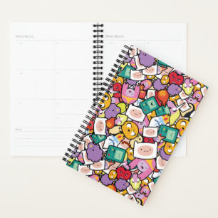 Adventure-tijd Tekentospatroon Planner