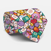 Adventure-tijd | Tekentospatroon Stropdas (Opgerold)