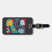 Adventure Time | Action Panel Afbeelding Bagagelabel (Voorkant horizontaal)