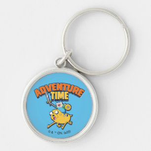 Adventure Time   Finn Riding Jake Sleutelhanger