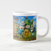 Adventure Time Side Quests Grand Mug à Café (Droite)