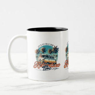 Adventure Time Tweekleurige Koffiemok