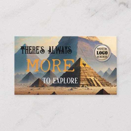 Adventure Travel Agency QR-code Visitekaartje (Voorkant)