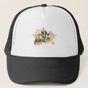Adventure Travel Girl #2 Trucker Pet