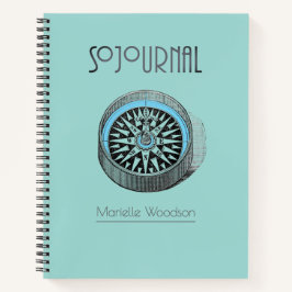 Adventure Travel Journal Compass Dagboek Notitieboek