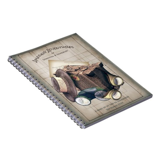 Adventure Travel Journal Notitieboek (Rechterzijde)