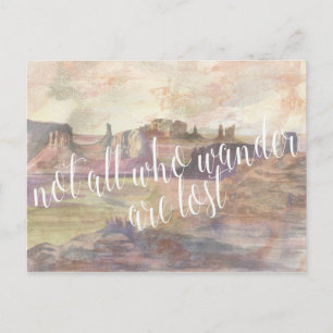 Adventure Typografie IV Briefkaart