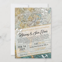 Adventure-uitnodiging voor virtueel Baby shower