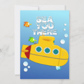 Adventure Under the Sea Birthday Invitation (Dos)