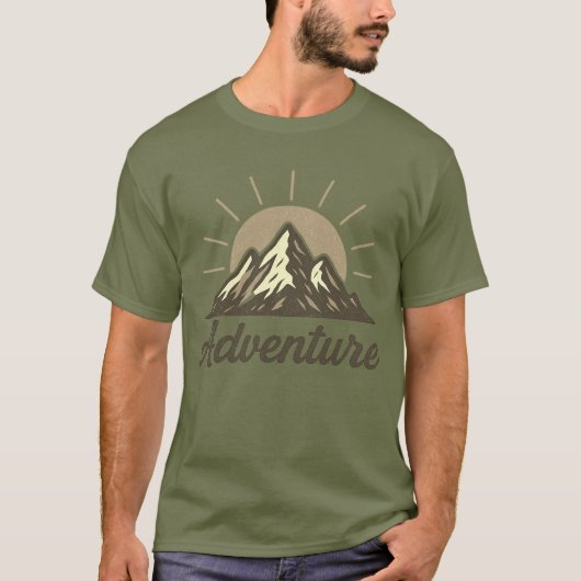 Adventure Unisex T-shirt (Voorkant)