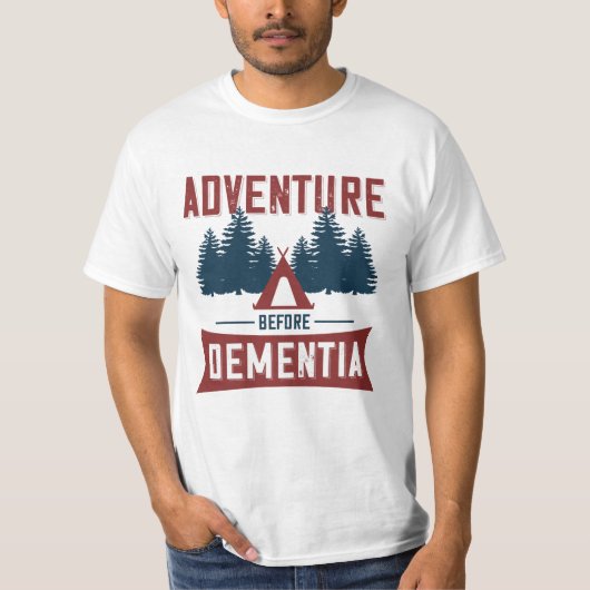 Adventure voor dementie t-shirt (Voorkant)