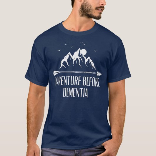 Adventure voor dementie t-shirt (Voorkant)