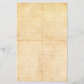 Adventure wacht Menu Kaart (Achterkant)