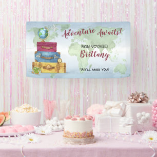 Adventure wacht op Geschakcases Farewell Moving Pa Spandoek