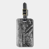 Adventure wacht op  lokaal reizen bagagelabel (Voorkant verticaal)