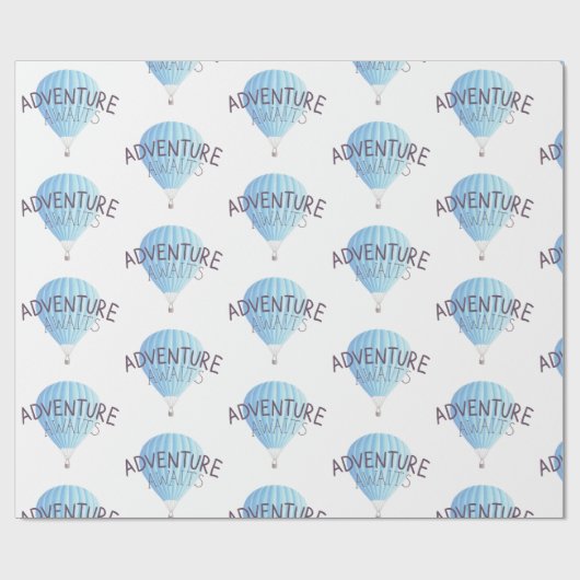 Adventure wacht op papier met overvulling (Vlak)