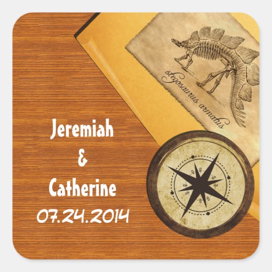 Adventure Wedding Stickers (Voorkant)