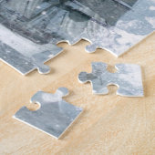 Adventure Winter Snow storm piratenschip Legpuzzel (Zijkant)