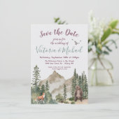 Adventure Woodland bergbos Sparen de Datum Kaart (Staand voorkant)