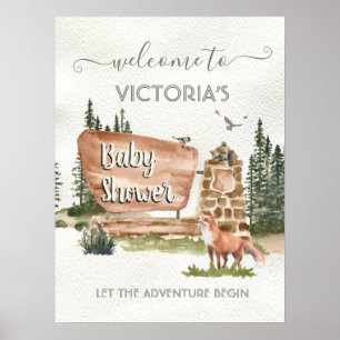 Adventure Woodland National Park Baby Affiche de b