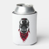 Adventurer Pug Blikjeskoeler (Blikje Voorkant)