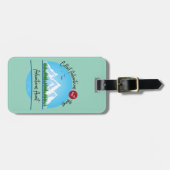 Adventures Await Bagagelabel (Voorkant horizontaal)