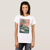  Adventures Await: Bold Exploration T-Shirt Design (Devant entier)