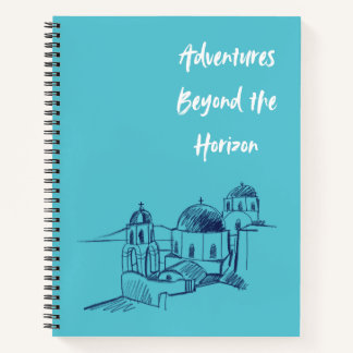 Adventures Beyond the Horizon Travel Journal Notitieboek