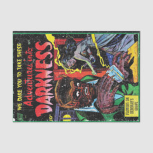 Adventures in duisternis #9, Gold Age Horror Hoesj Tissuepapier