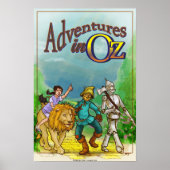 Adventures in Oz - Wizard Poster (Devant)